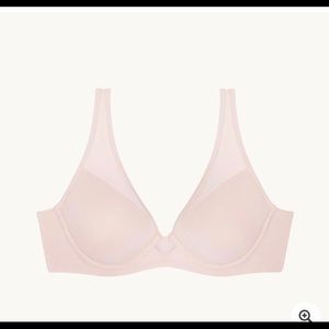 NWT Third Love 38G 24/7 Cotton Plunge Bra